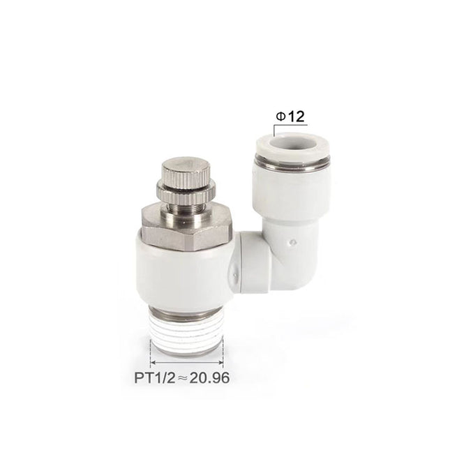 Airtac PSS: Accessories-speed controllers(stainless steel)  - PSS1204AD-S