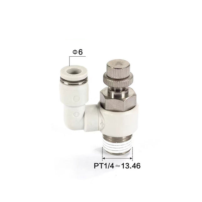 Airtac PSS: Accessories-speed controllers(stainless steel)  - PSS602AD-S