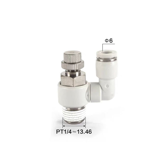 Airtac PSS: Accessories-speed controllers(stainless steel)  - PSS602BD-S