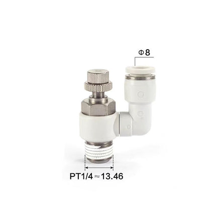 Airtac PSS: Accessories-speed controllers(stainless steel)  - PSS802BD-S