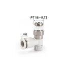 Airtac: Stainless Steel Push-Lock Type Flow Control Valve - PTL601AD-MS