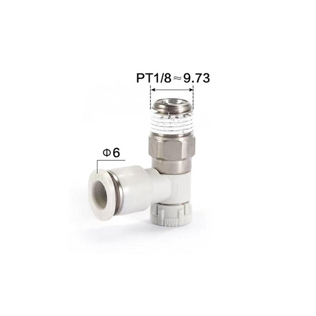 Airtac PTL: Air Flow Control Valve - PTL601AD-M