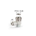 Airtac: Stainless Steel Push-Lock Type Flow Control Valve - PTL602B-S