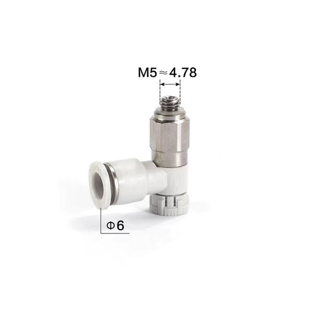 Airtac PTL: Air Flow Control Valve - PTL6M5B-M