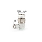 Airtac: Stainless Steel Push-Lock Type Flow Control Valve - PTL803B-S
