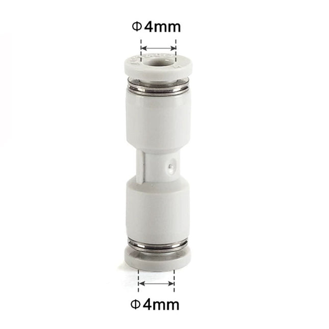 Airtac PU: Push Lock Fitting. Straight Union - PU4D