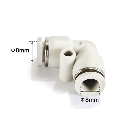 Airtac PV: Push Lock Fitting. Union Elbow - PV8