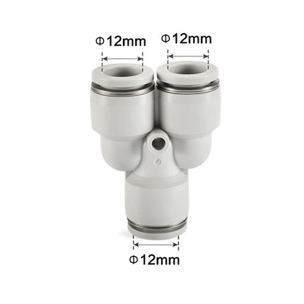 Airtac PY: Push Lock Fitting. Union Y - PY12