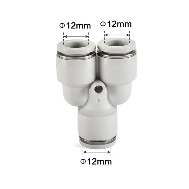 Airtac PY: Push Lock Fitting. Union Y - PY12