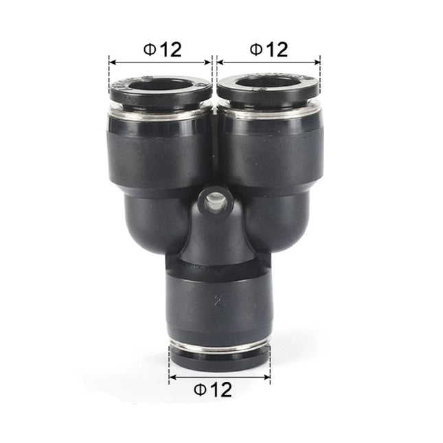 Airtac PY: Push Lock Fitting. Union Y - PY12D