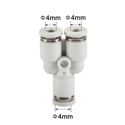 Airtac PY: Push Lock Fitting. Union Y - PY4