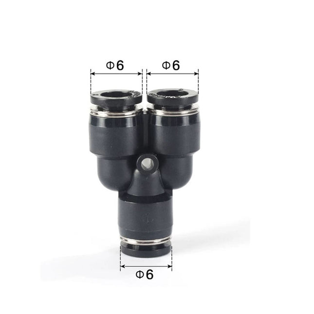 Airtac PY: Push Lock Fitting. Union Y - PY6D