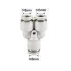 Airtac PY: Push Lock Fitting. Union Y - PY8