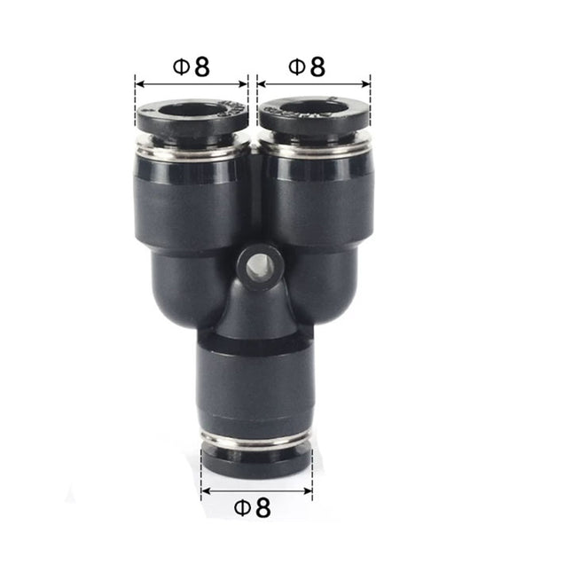 Airtac PY: Push Lock Fitting. Union Y - PY8D