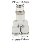 Airtac PYB: Accessories--One-touch fittings(stainless steel) - PYB1002D-S