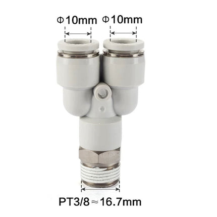 Airtac PYB: Accessories--One-touch fittings(stainless steel) - PYB1003-S