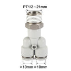 Airtac PYB: Push Lock Fitting. Branch Y - PYB1004