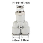 Airtac PYB: Accessories--One-touch fittings(stainless steel) - PYB1203-S