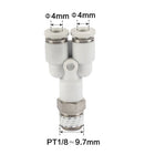 Airtac PYB: Accessories--One-touch fittings(stainless steel) - PYB401-S