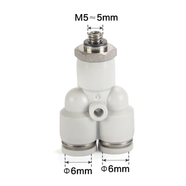 Airtac PYB: Accessories--One-touch fittings(stainless steel) - PYB6M5D-S