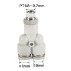 Airtac PYB: Accessories--One-touch fittings(stainless steel) - PYB801D-S