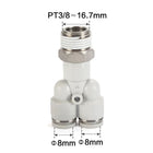 Airtac PYB: Push Lock Fitting. Branch Y - PYB803