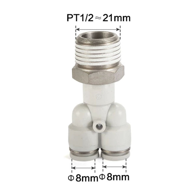 Airtac PYB: Accessories--One-touch fittings(stainless steel) - PYB804-S