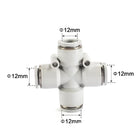 Airtac PZ: Push Lock Fitting. Cross - PZ12D