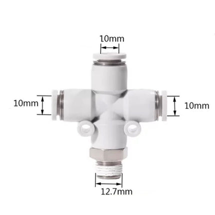 Airtac PZB: Accessories--One-touch fittings - PZB1002D