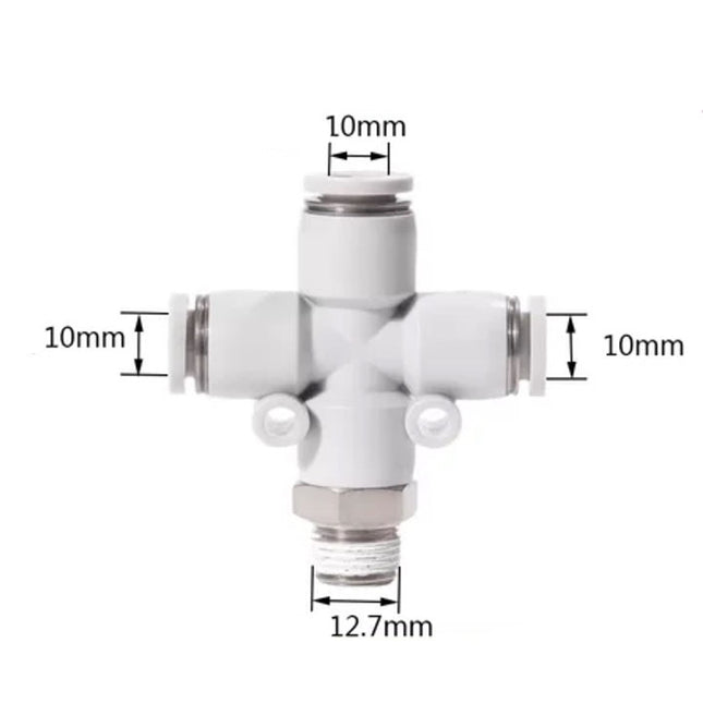 Airtac PZB: Accessories--One-touch fittings - PZB1002D