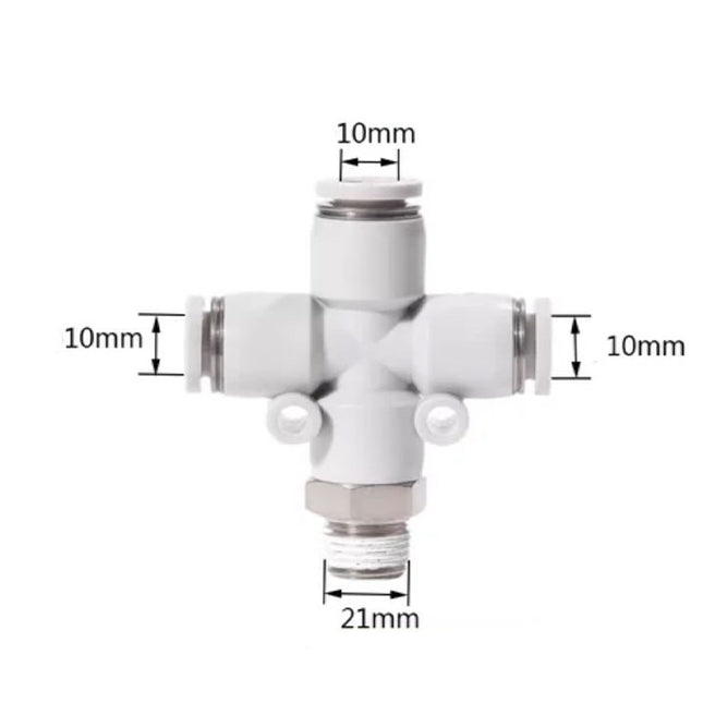 Airtac PZB: Accessories--One-touch fittings - PZB1004
