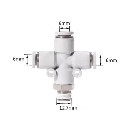 Airtac PZB: Accessories--One-touch fittings(stainless steel) - PZB602D-S