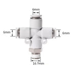 Airtac PZB: Accessories--One-touch fittings(stainless steel) - PZB603-S