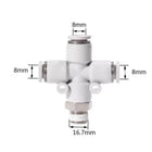 Airtac PZB: Accessories--One-touch fittings - PZB803D