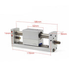 Airtac RMH: Rodless magnetic cylinder,with linear guide - RMH10X100SG