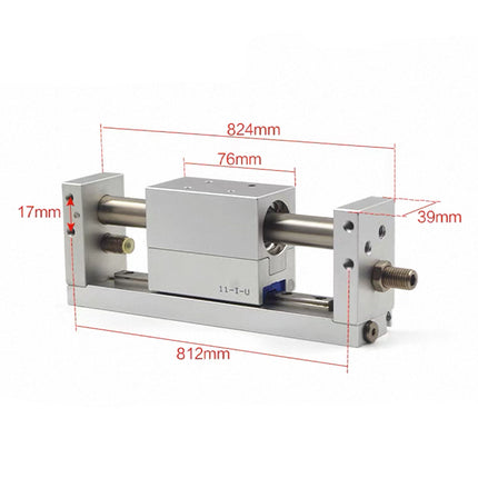 Airtac RMH: Rodless magnetic cylinder,with linear guide - RMH20X700SG