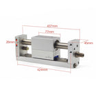 Airtac RMH: Rodless magnetic cylinder,with linear guide - RMH25X300S