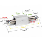 Airtac RMS: Rodless Magnetic cylinder -  RMS16X150G