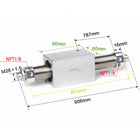 Airtac RMS: Rodless Magnetic cylinder -  RMS32X750T