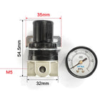 Airtac SDR100-M5: Air Pressure Regulator  - SDR100M51