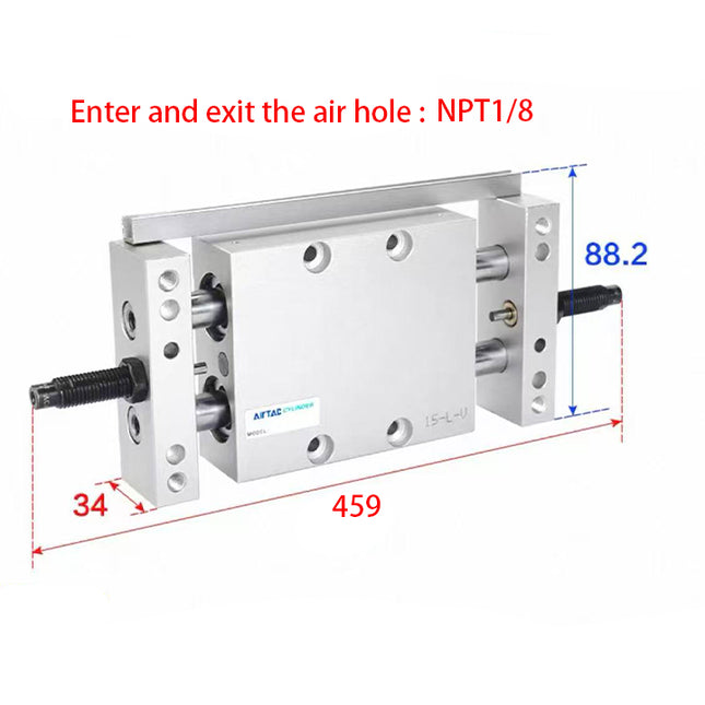 Airtac STW: Slide table cylinder - STWA25X175ST