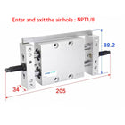 Airtac STW: Slide table cylinder - STWA25X25ST