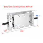 Airtac STW: Slide table cylinder - STWA25X50ST