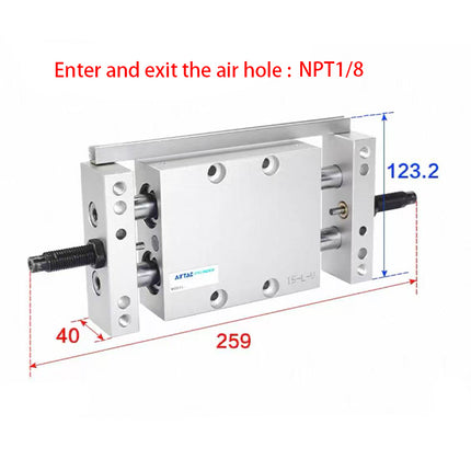 Airtac STW: Slide table cylinder - STWA32X50ST