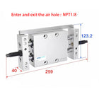 Airtac STW: Slide table cylinder - STWA32X50ST