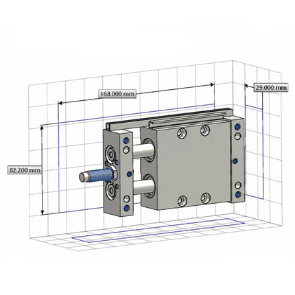 Airtac STW: Slide table cylinder - STWB20X25ST