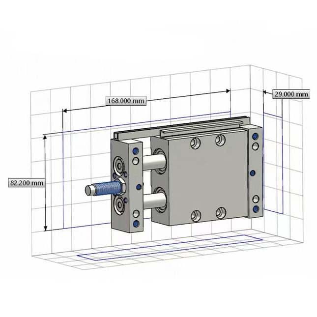 Airtac STW: Slide table cylinder - STWB20X25ST