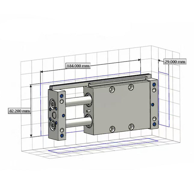 Airtac STW: Slide table cylinder - STWB20X50ST