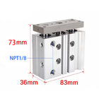 Airtac  TCL,TCM Series: Compound Type Three Axis Cylinder  - TCL20X20ST