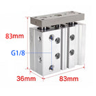 Airtac  TCL,TCM Series: Compound Type Three Axis Cylinder  - TCL20X30SG